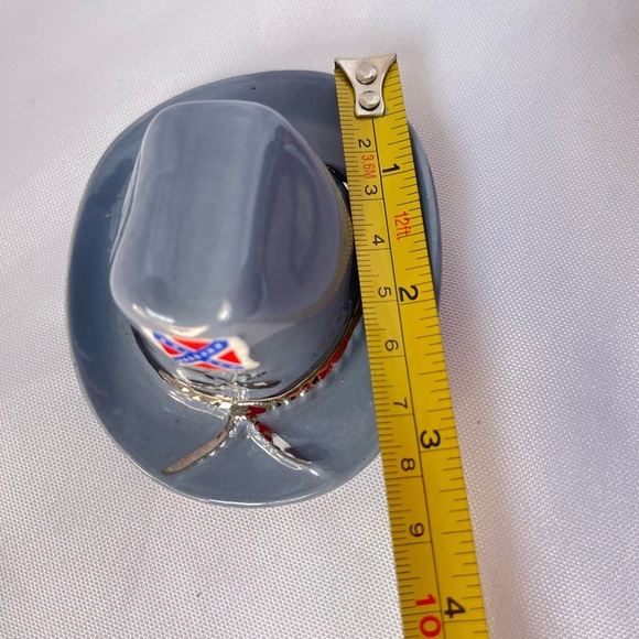 Vintage Cowboy Hat Salt & Pepper Shakers Confederate - Picture 5 of 6